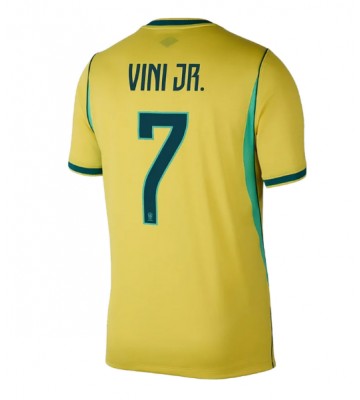 Brasilien Vinicius Junior #7 Hemmatröja VM 2026 Kortärmad